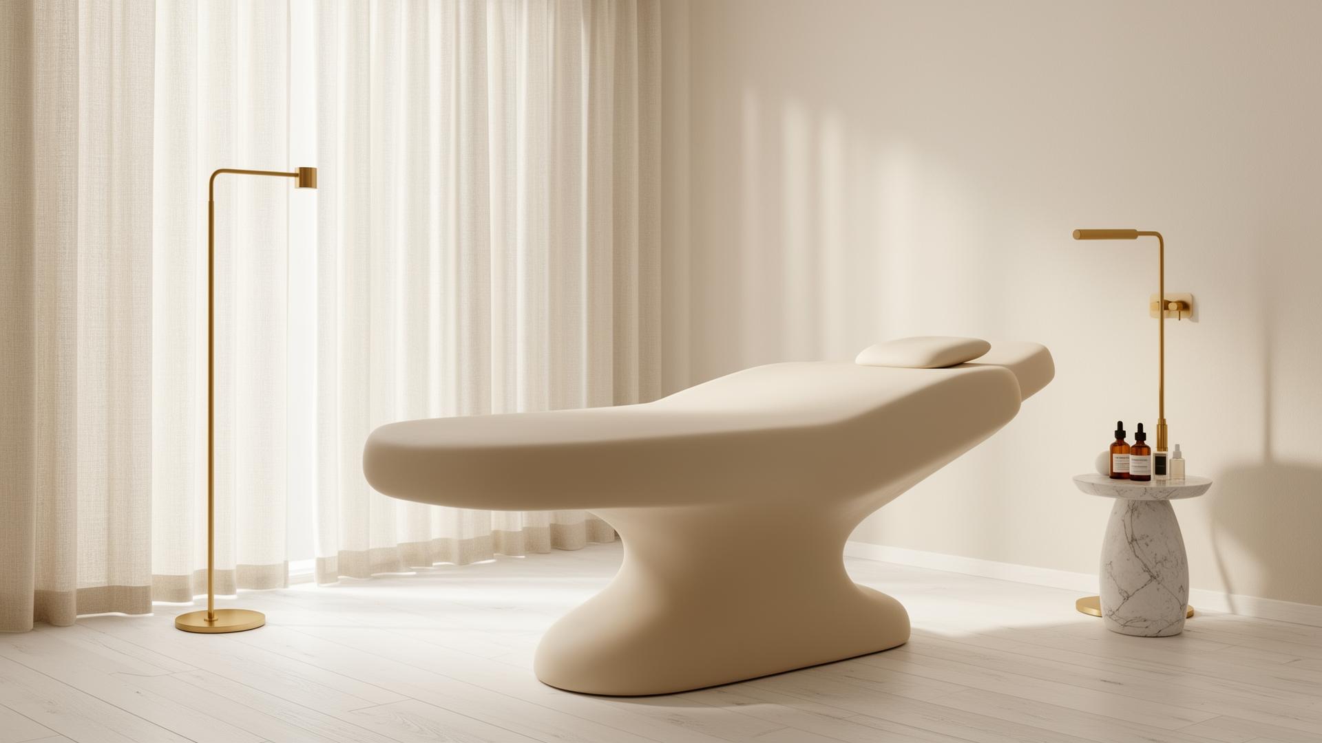 Scandinavian clinic treatment room